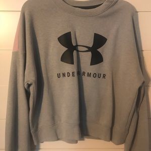 2 Under Armour Sweatshirts Girls size YXL